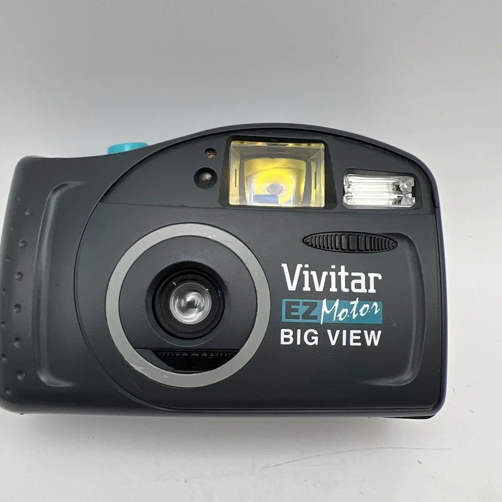 Vivitar Big View BV35 35mm Film Camera Point & Shoot AF - TESTED & WORKING!!!